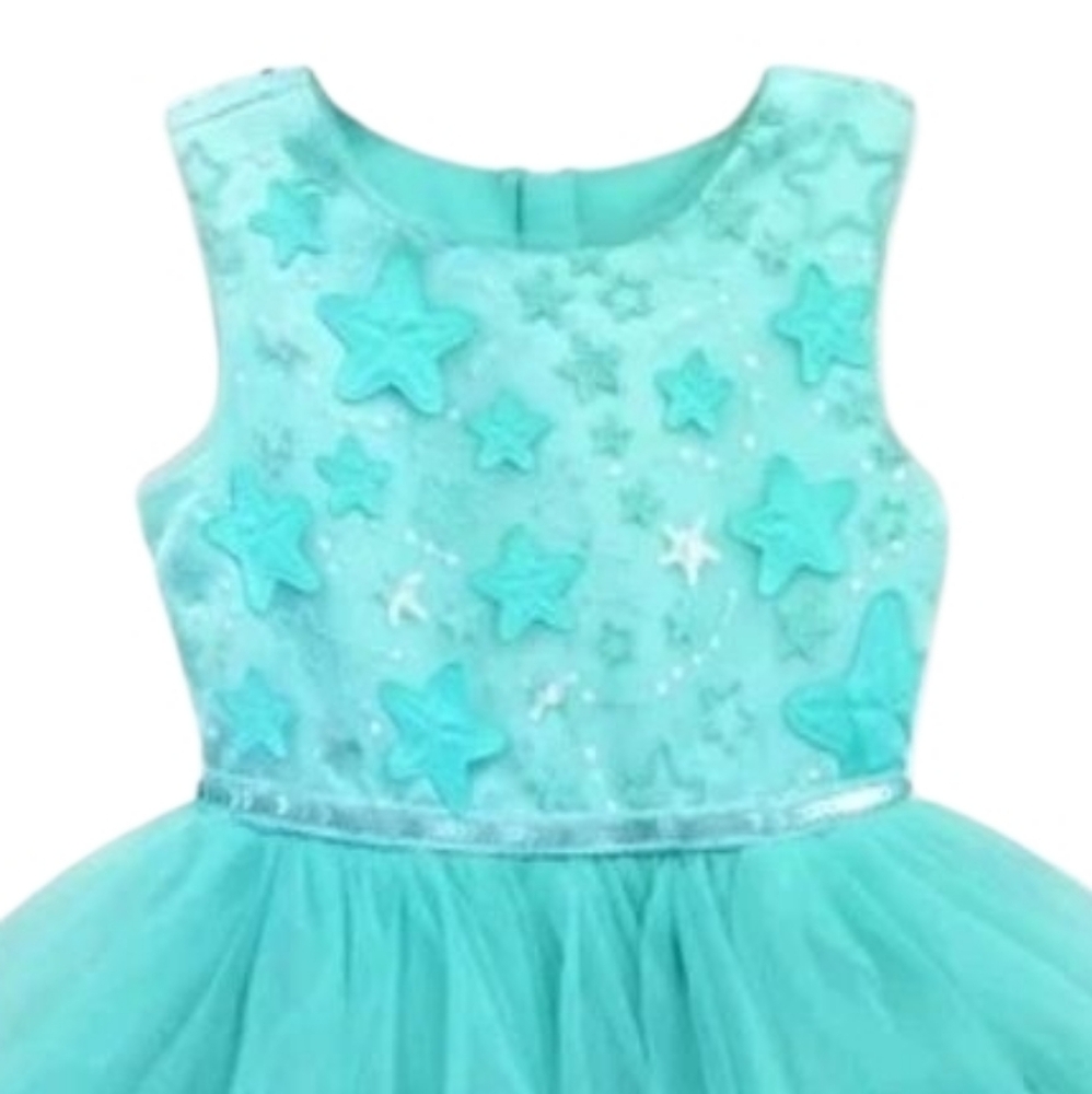 Disney Boutique Ariel Princess Tulle Dress NWOT 9/10